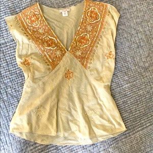 Lux Bohemian, Sequined Top.